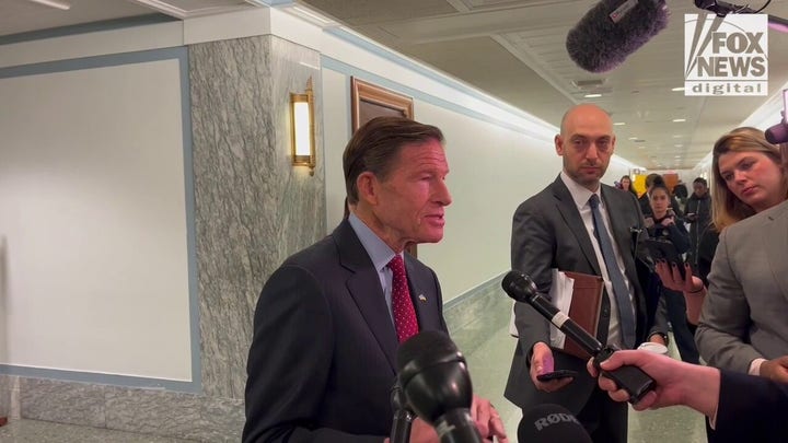 Sen. Blumenthal speaks about confirmation hearing 