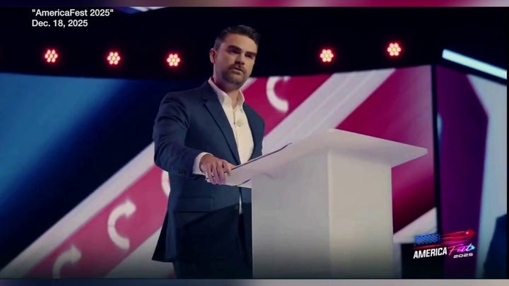 Ben Shapiro denounces Tucker Carlson at AmericaFest 2025